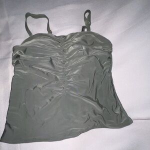 New Shein plus ruchedbust ruched bikini swimsuit